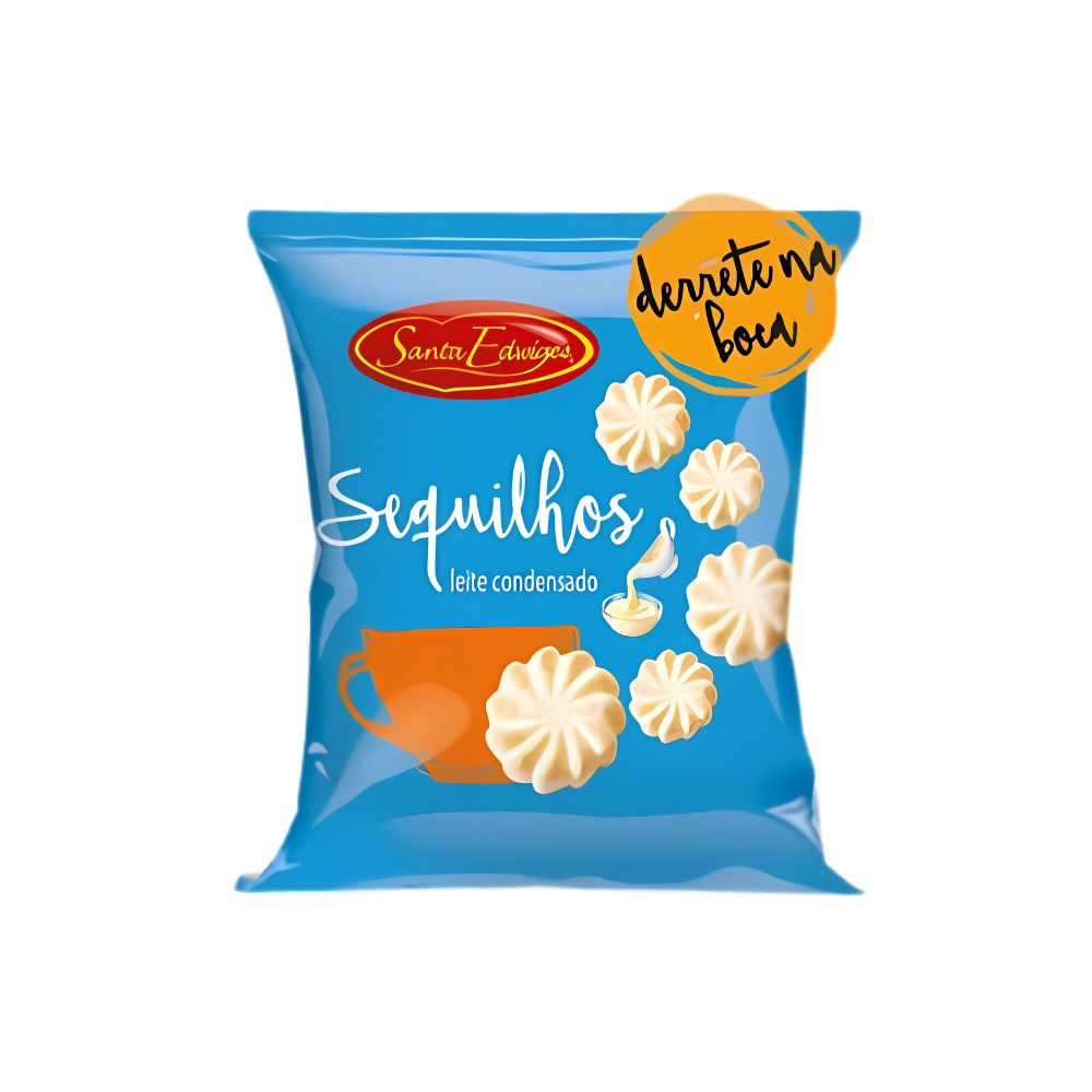 BISCOITO SANTA EDWIGES SEQUILHOS  LEITE CONDENSADO 90GR
