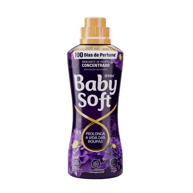 AMACIANTE BABY SOFT CONCENTRADO INSPIRACAO ROXO 500ML