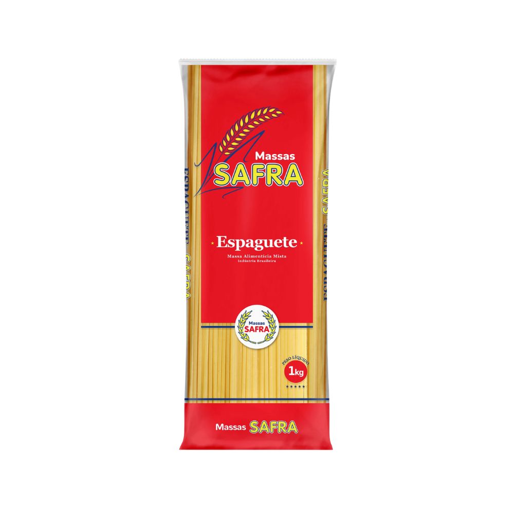 MAC SAFRA ESPAGUETE SEMOLA 1KG