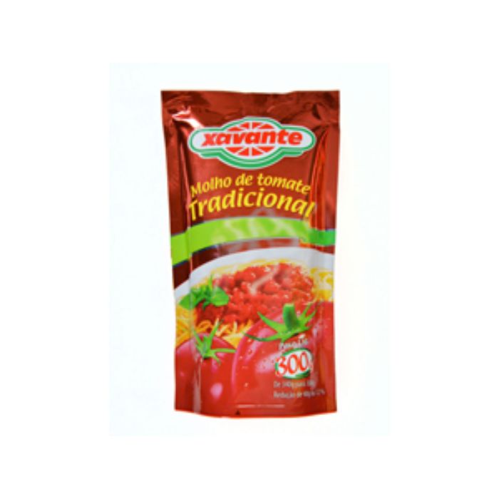 MOLHO TOMATE PRONTO XAVANTE TRADICIONAL SACHET 300G