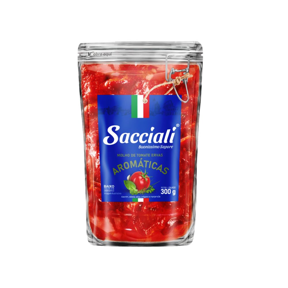MOLHO PRONTO SACCIALI ERVAS AROM SH 300G