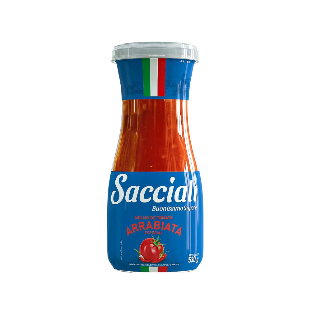 MOLHO PRONTO SACCIALI ARRABIATA VD 530G