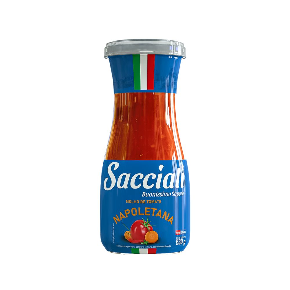 MOLHO PRONTO SACCIALI NAPOLETANA VD 530G