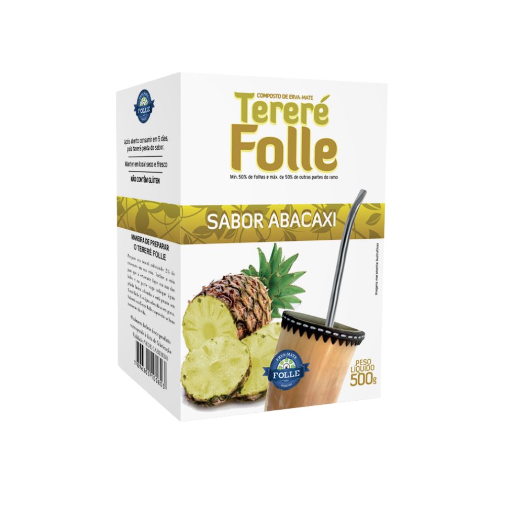 ERVA TERERE MATE FOLLE ABACAXI 500GR