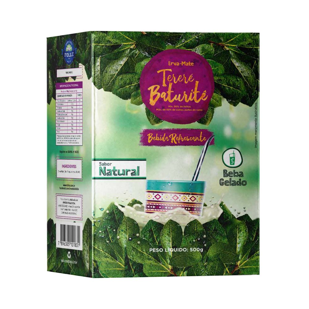 ERVA MATE TERERE BATURITE NATURAL 500GR