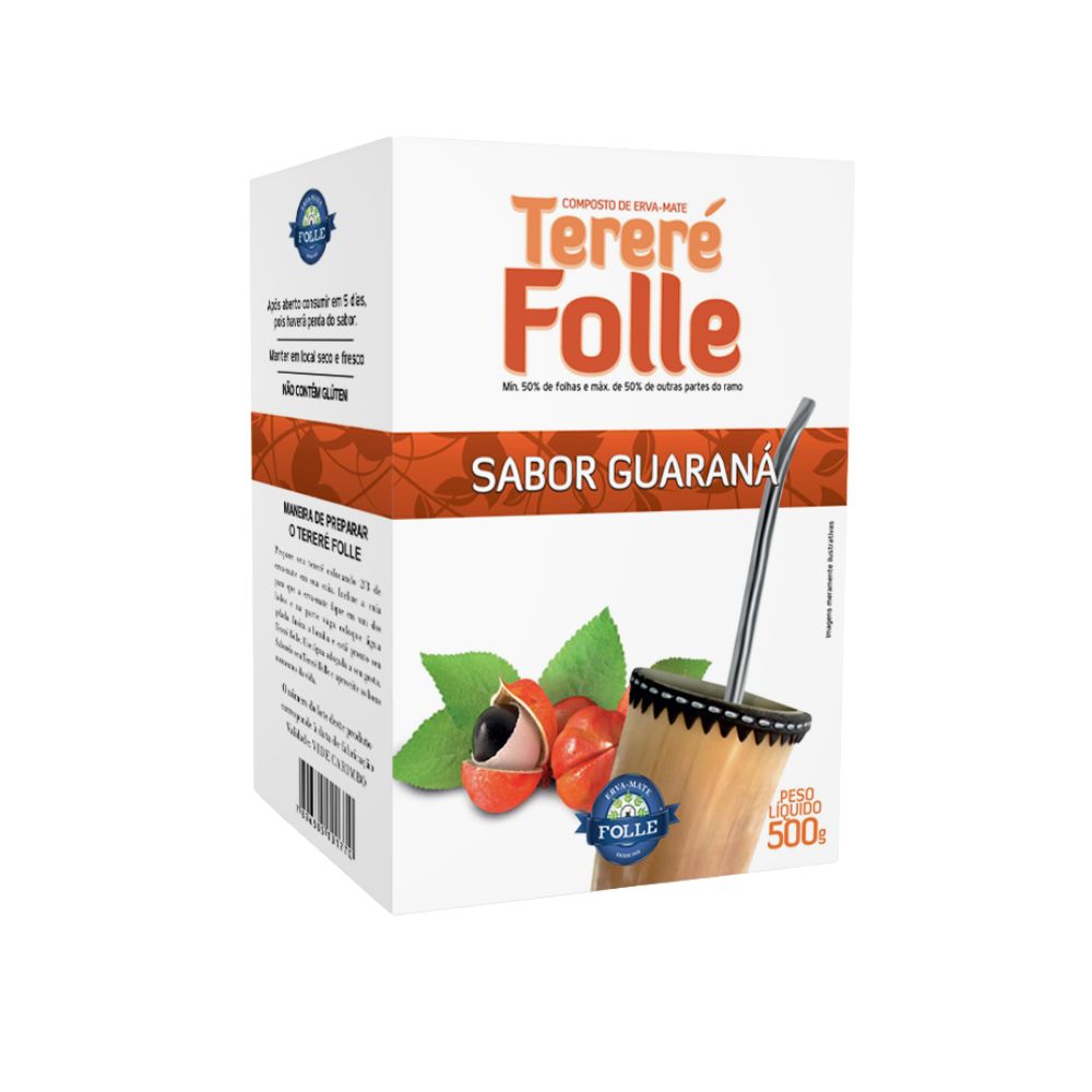 ERVA TERERE MATE FOLLE GUARANA 500GR