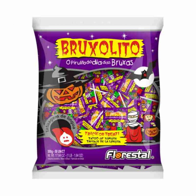 PIRULITO BRUXOLITO COM ICINGNA TATUAGEM 500
