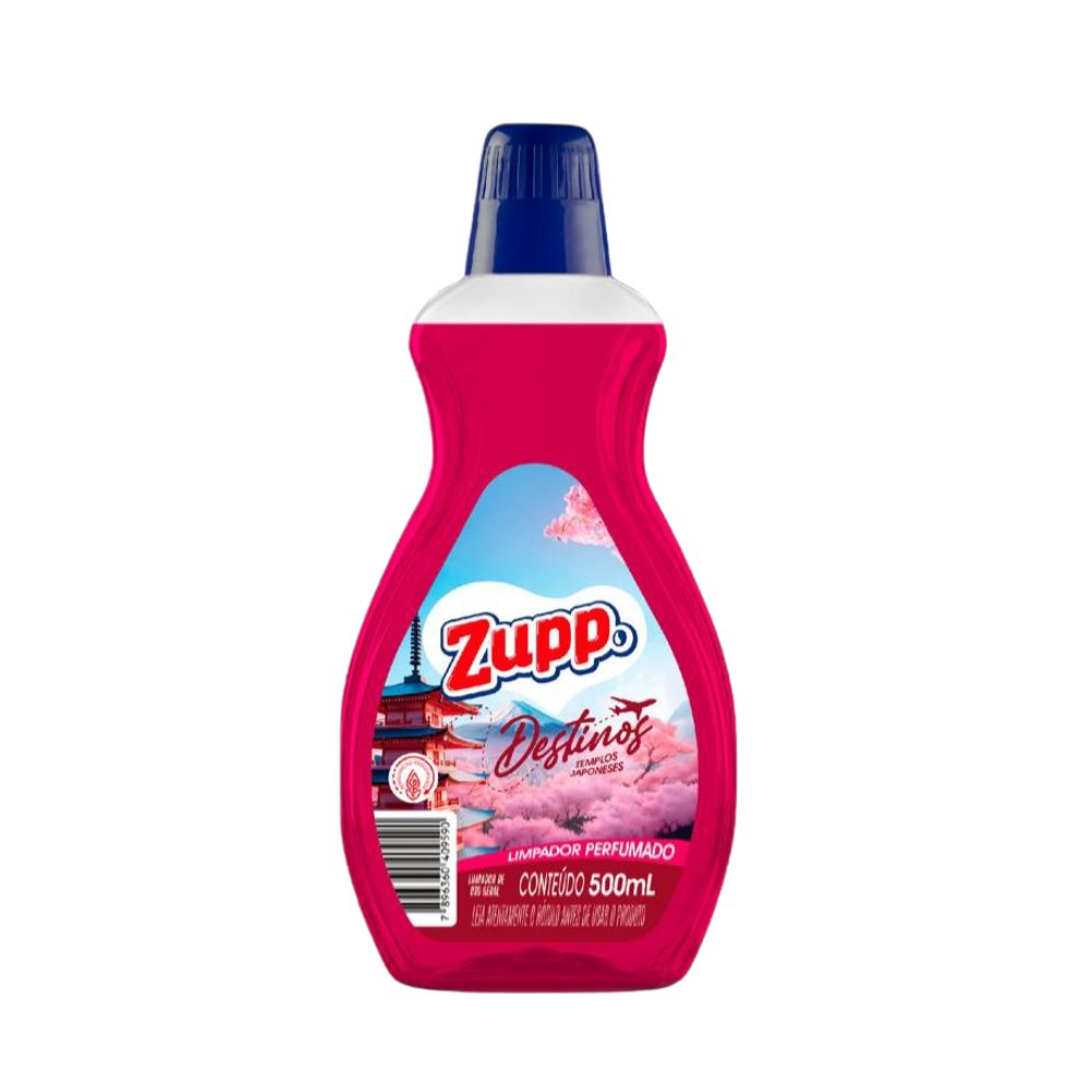 LIMPADOR ZUPP PERFUMADO DESTINOS TEMPLOS JAPONESES 500ML