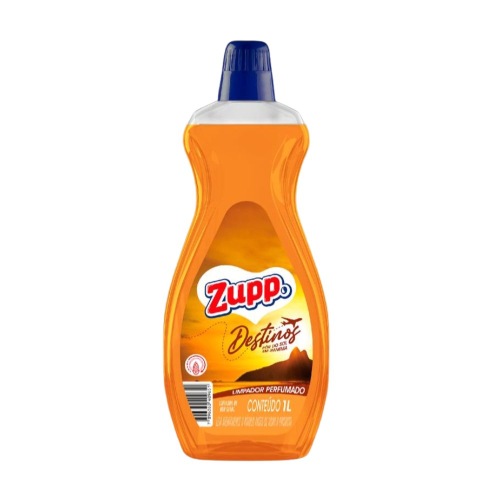 LIMPADOR ZUPP PERFUMADO DESTINOS POR DO SOL IPANEMA 1LT