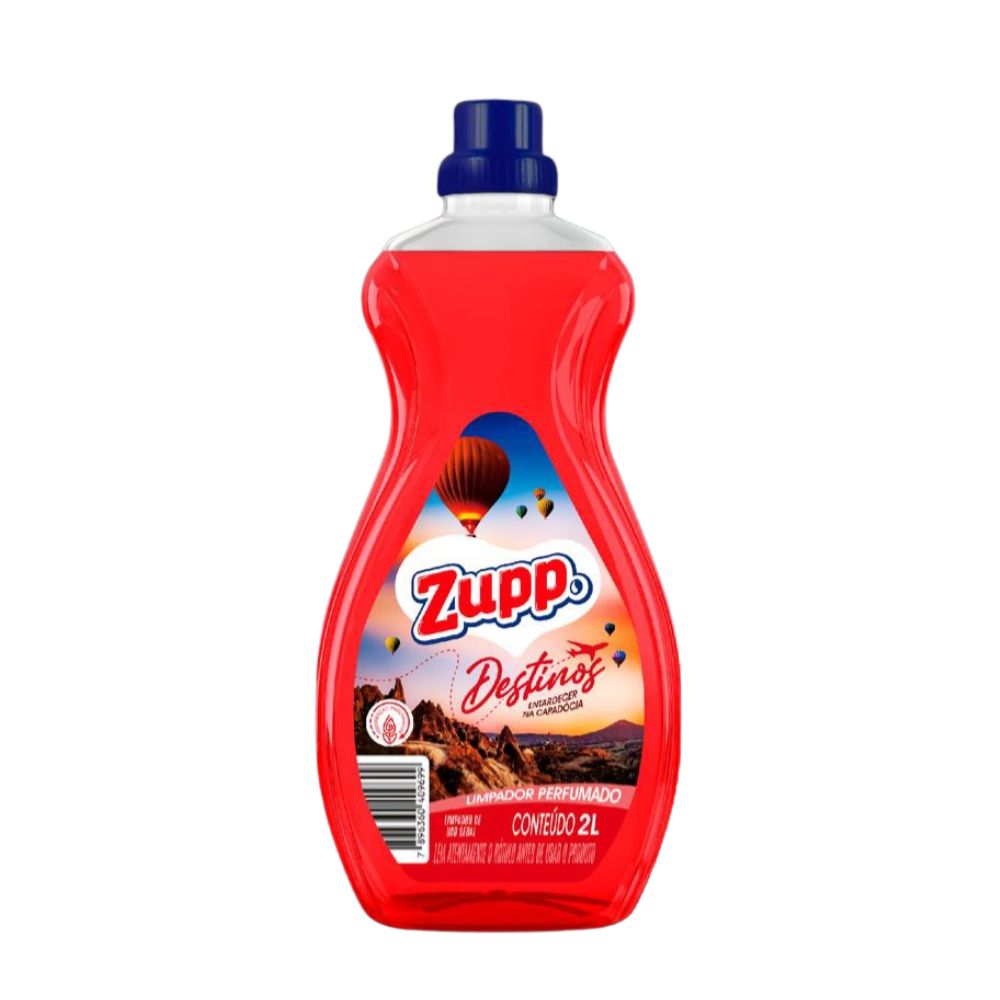 LIMPADOR ZUPP PERFUMADO DESTINOS ENTARDECER CAPADOCIA 2LT