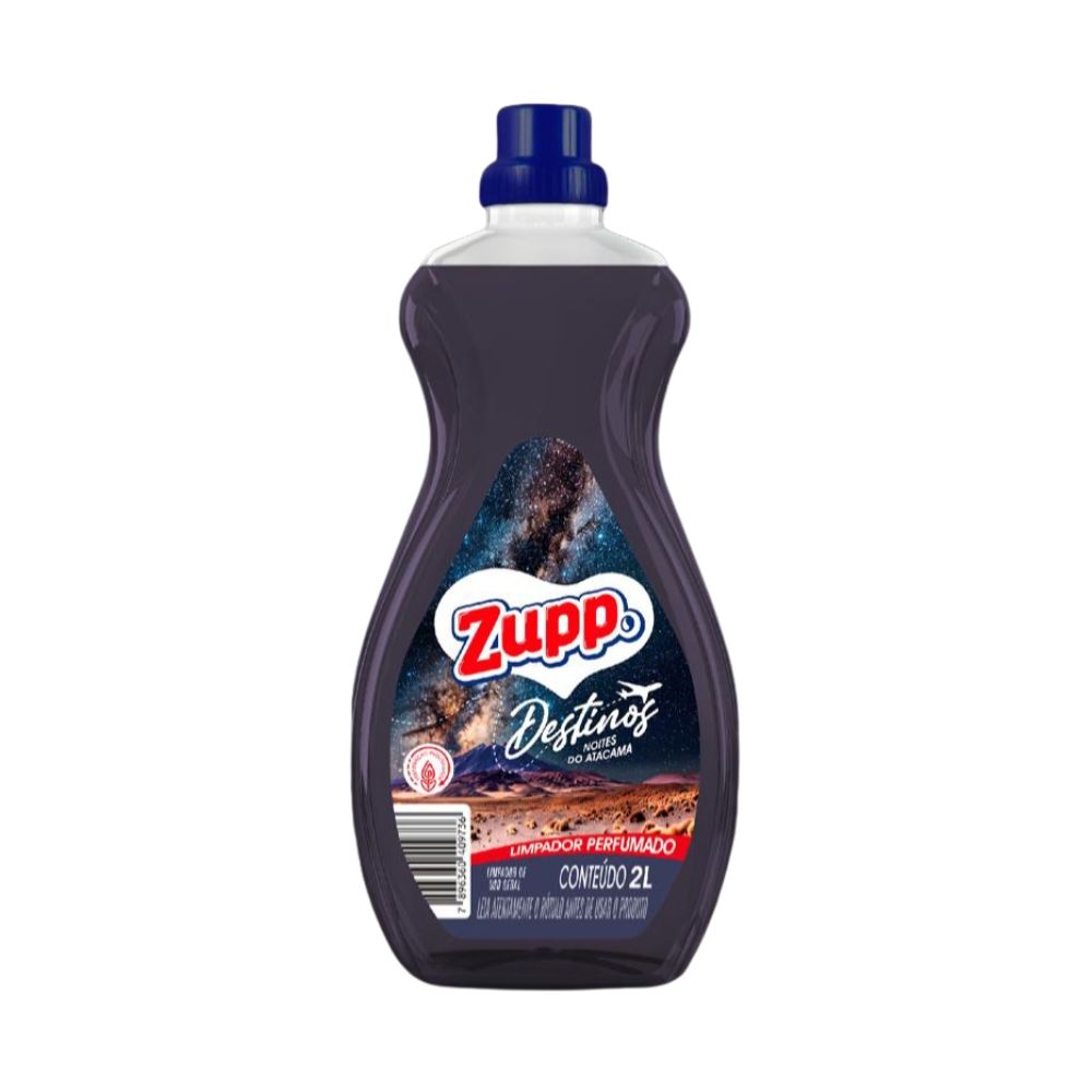 LIMPADOR ZUPP PERFUMADO DESTINOS NOITES ATACAMA 2LT