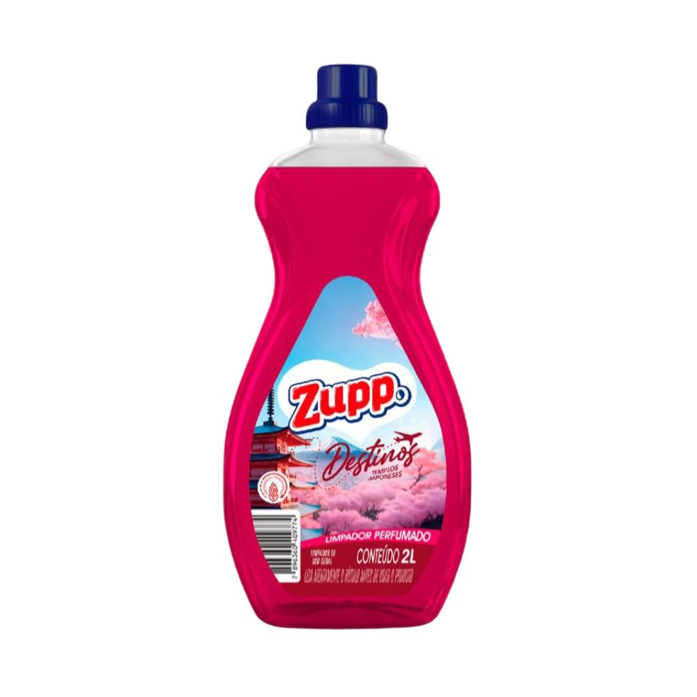 LIMPADOR ZUPP PERFUMADO DESTINOS TEMPLOS JAPONESES 2LT