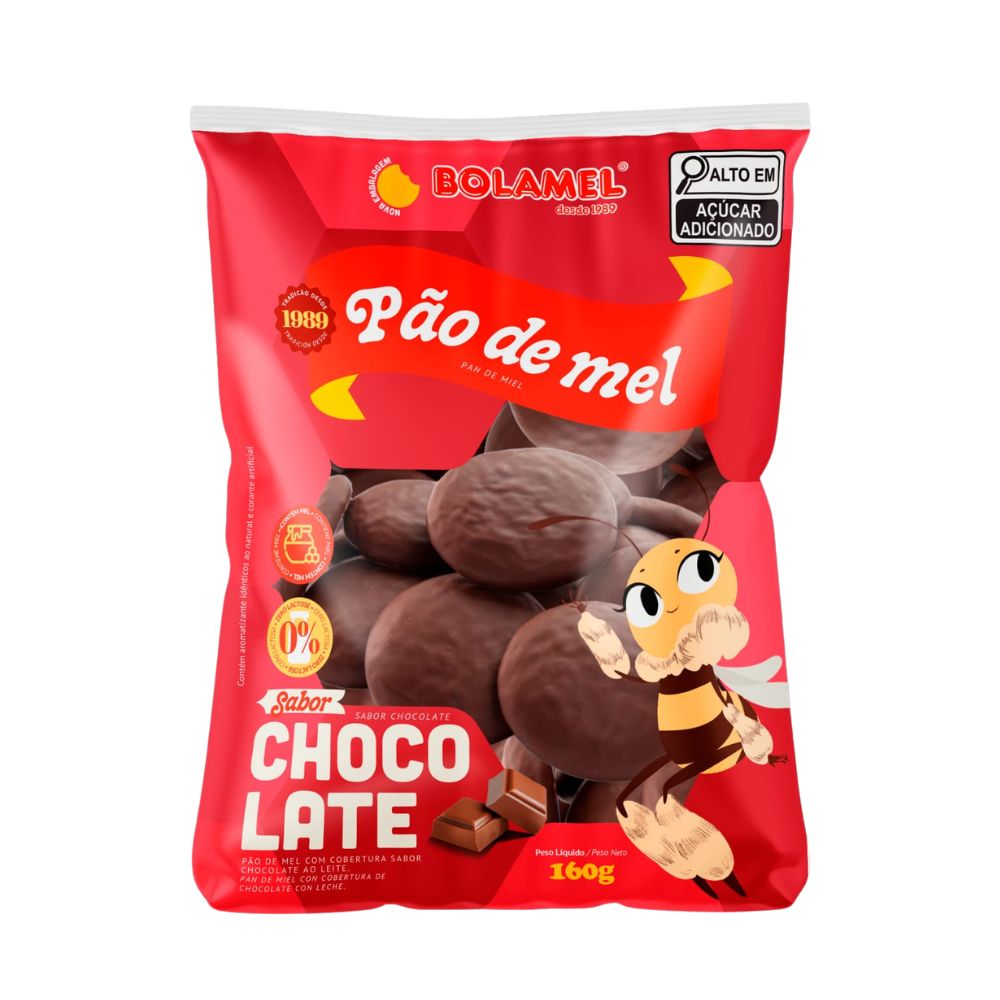 BOLACHAO BOLAMEL ACHOCOLATADO 400GR
