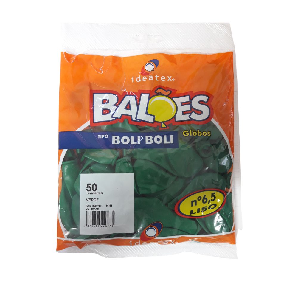 BALAO BOLI BOLI LISO 6.5 VERDE
