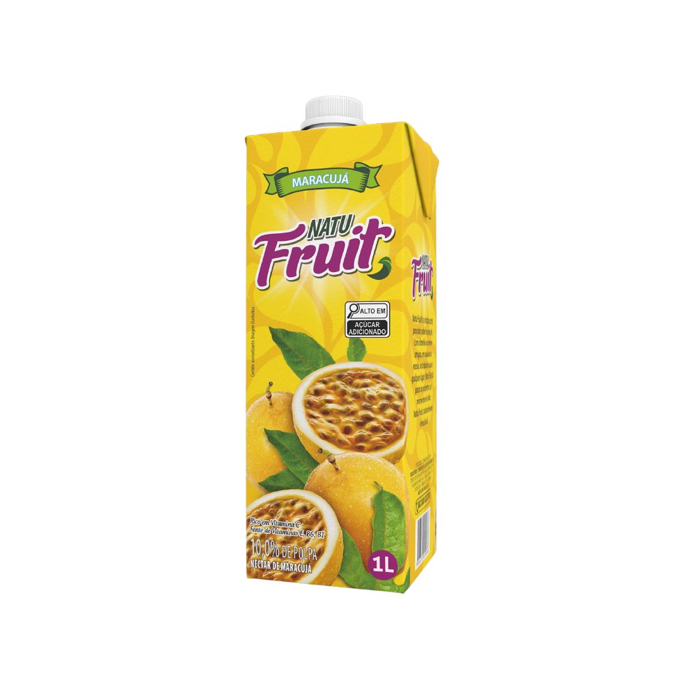 SUCO NECTAR NATU FRUIT MARACUJA 1LT