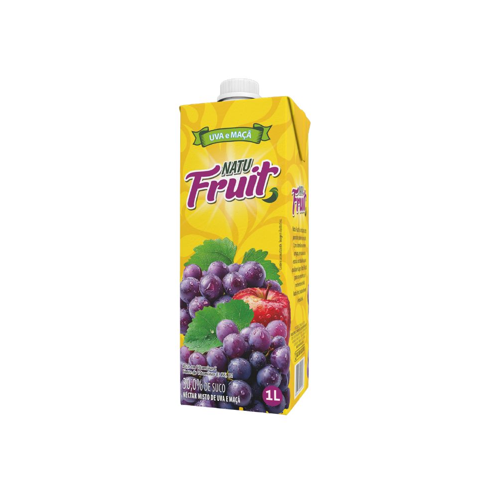 SUCO NECTAR NATU FRUIT UVA 1 LITRO