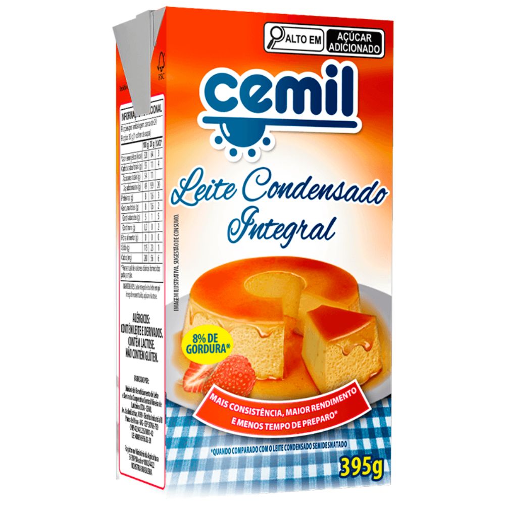 LEITE COND CEMIL INTEGRAL TP 395GR