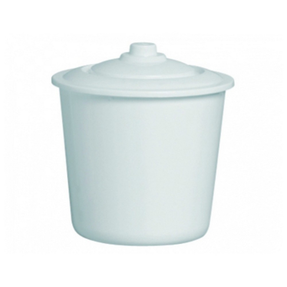 LIXEIRA PLASTICA JAGUAR PARA PIA COM TAMPA 5,5L R57