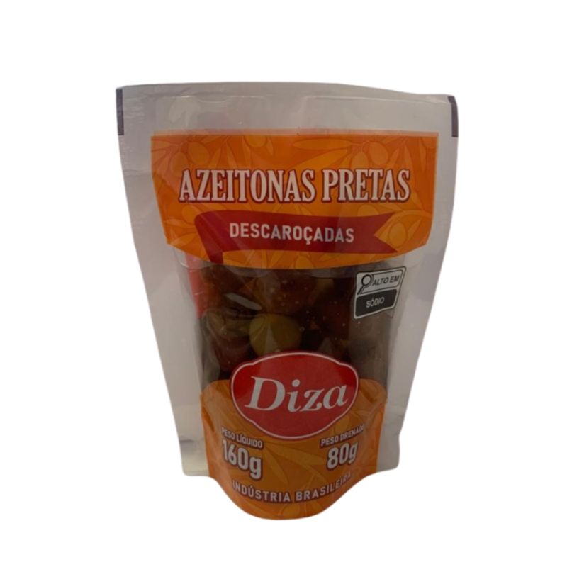 AZEITONA PRETA DIZA SEM CAROCO SACHE 80GR
