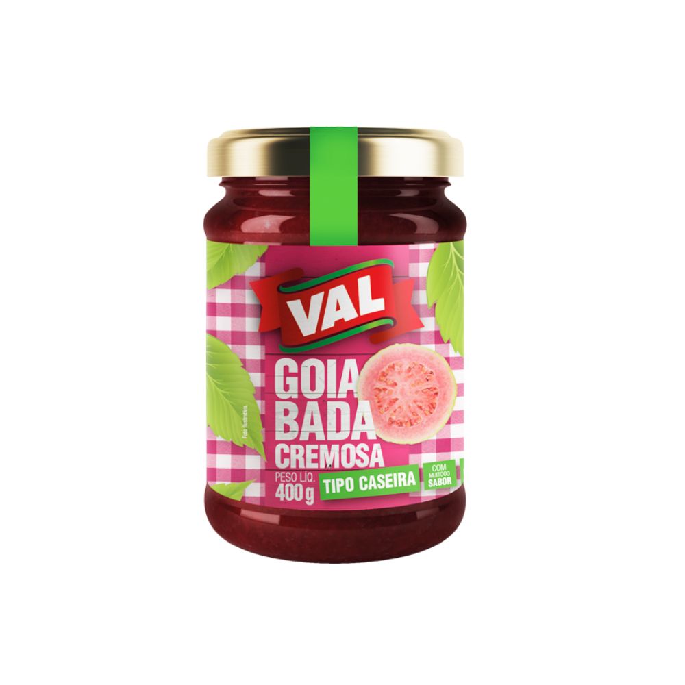 DOCE GOIABADA VAL CREMOSO POTE 400GR