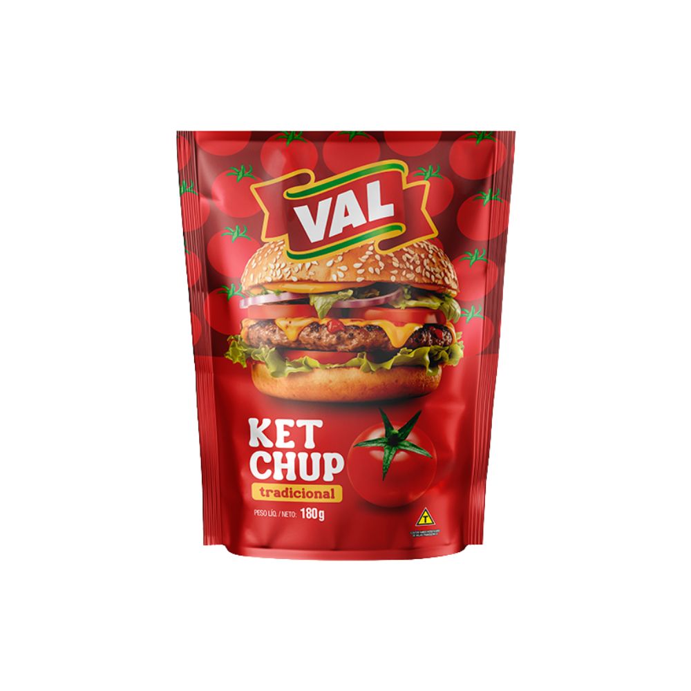 CATCHUP VAL TRADICIONAL SACHET 180GR