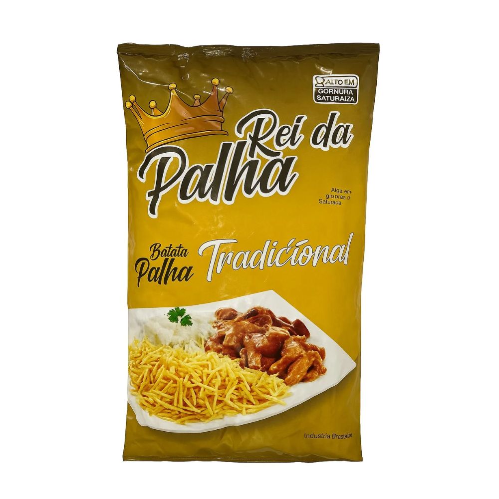 BATATA PALHA REI DA PALHA 800GR