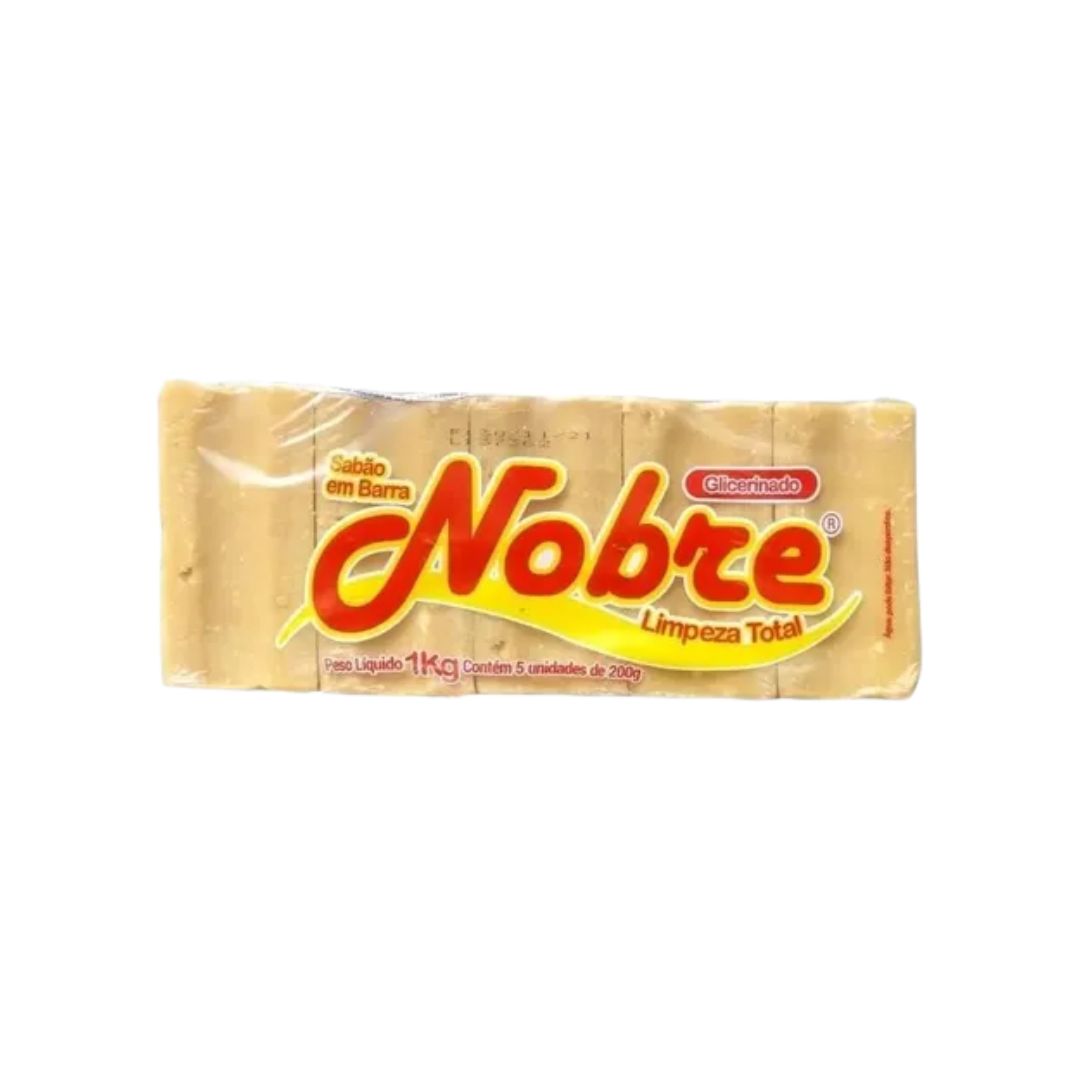 SABAO BARRA NOBRE GLICERINA  AMARELO 12X750 GR