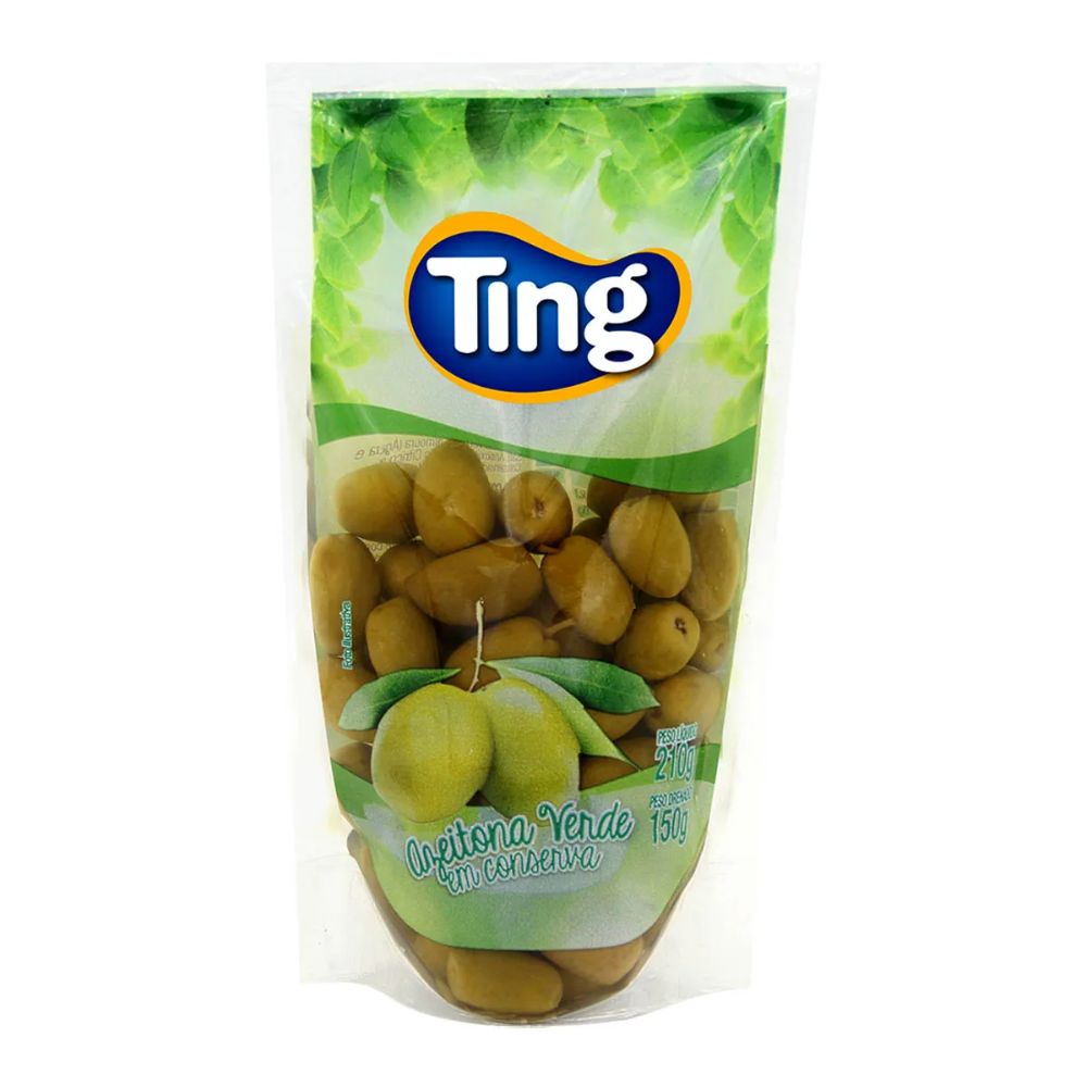 AZEITONA TING VERDE SACHET 150GR