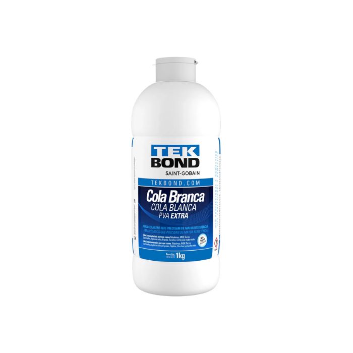 COLA BRANCA TEK BOND EXTRA 1KG