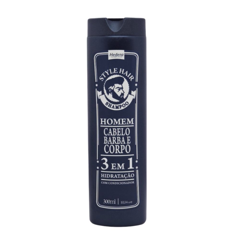 SH HEDERA HOMEM 3EM1 TRADICIONAL 325ML