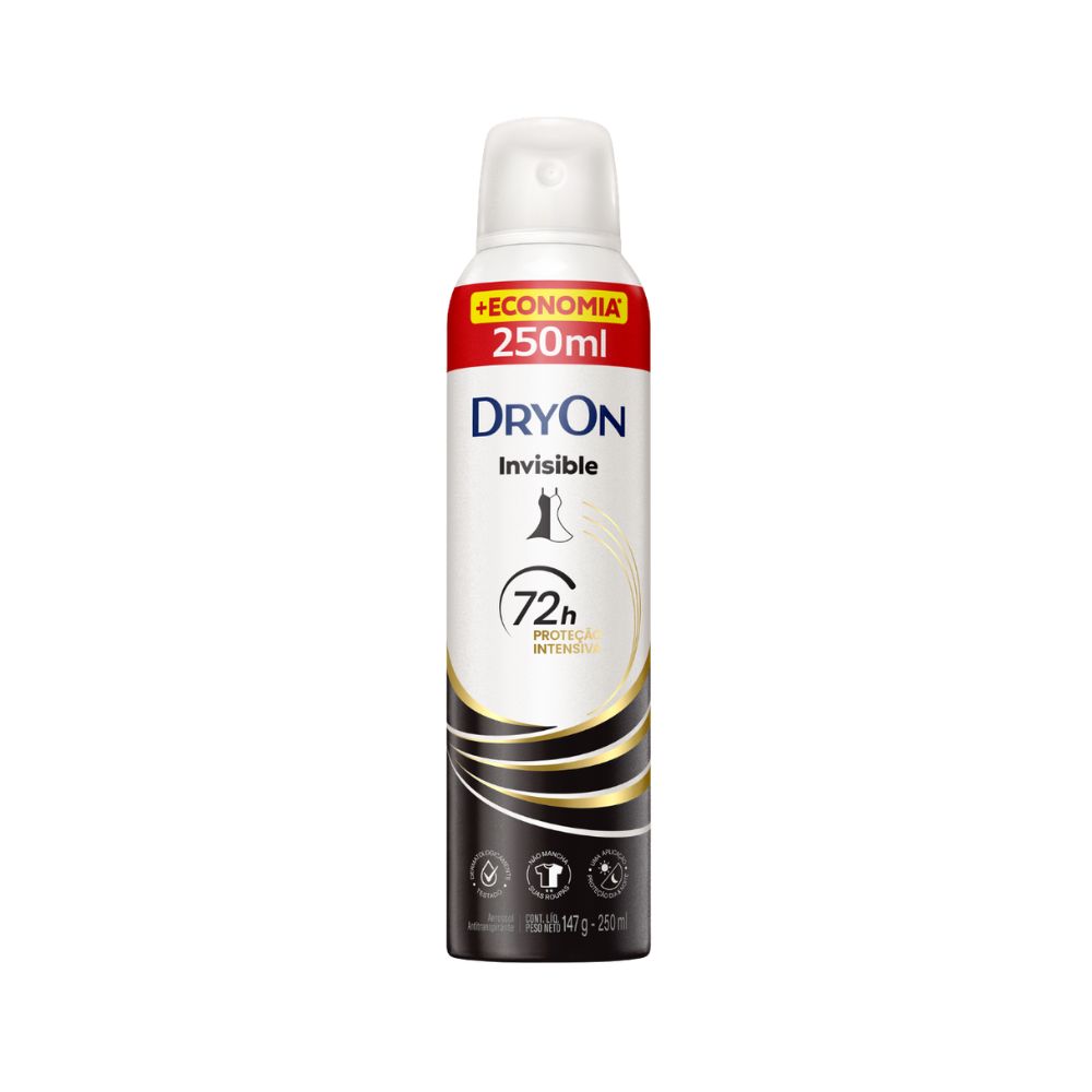 DESOD DRYON AERO FEM INVISIBLE 72H 250ML