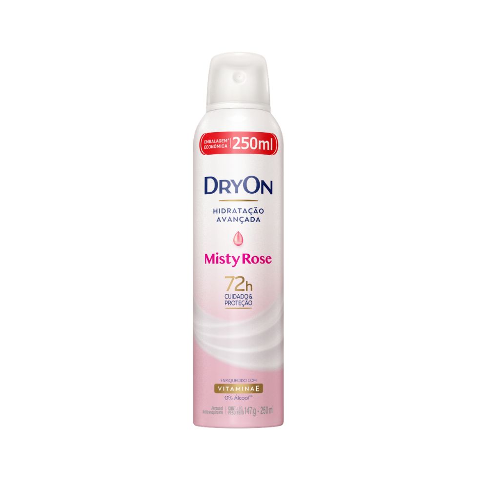 DESOD DRYON AERO FEM MISTY ROS 72H 250ML