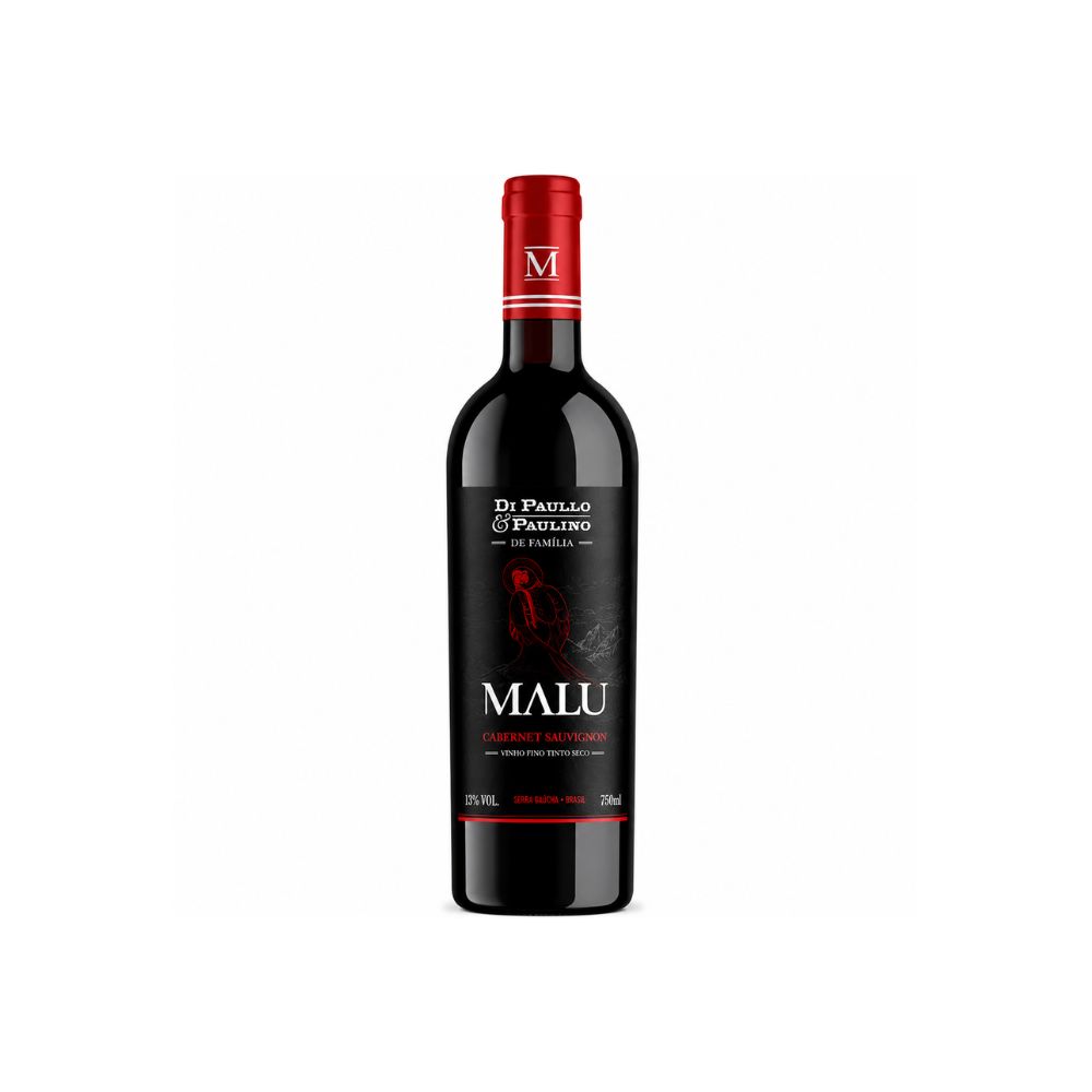 BEBIDA VINHO MALU BORDO TINTO SUAVE 750ML