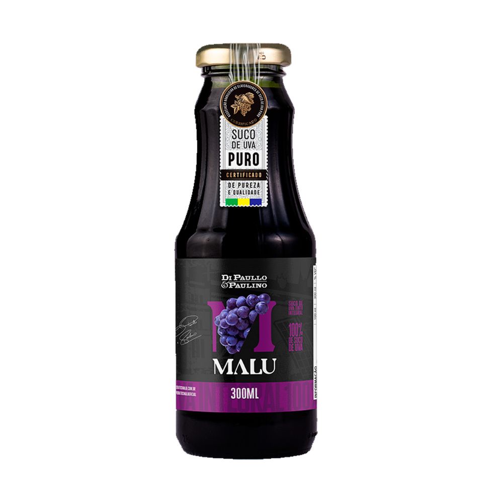 SUCO MALU UVA INTEGRAL 300ML