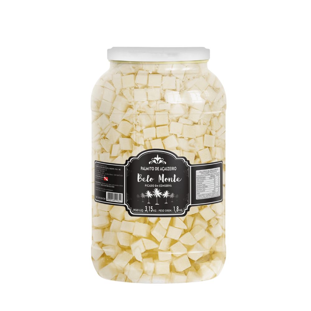 PALMITO BELO MONTE ACAI PICADO 1.8KG