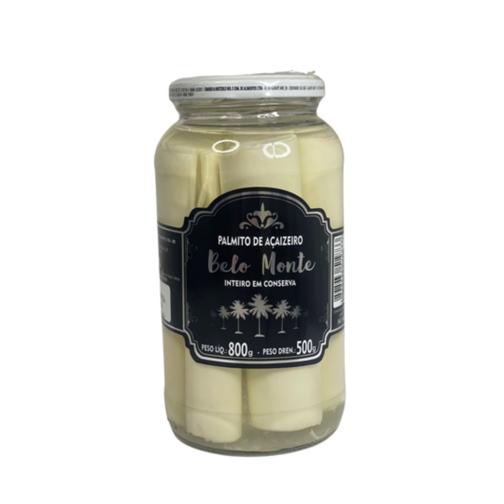 PALMITO BELO MONTE ACAI INTEIRO 500GR