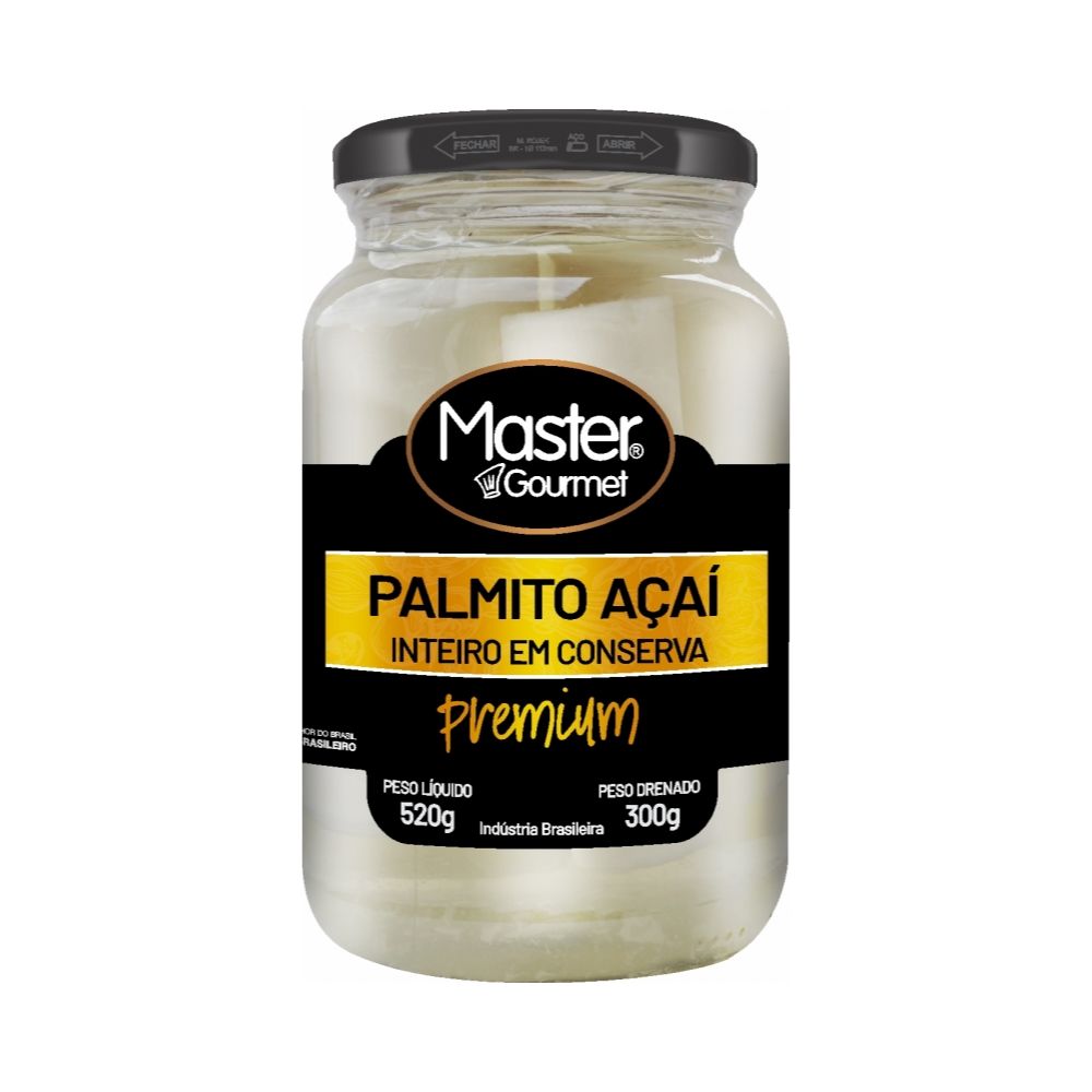 PALMITO MASTER GOURMET ACAI INTEIRO 300 GR