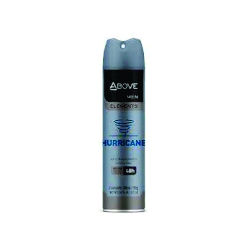 DESODORANTE ABOVE AERO MEN HURRICANE 150ML