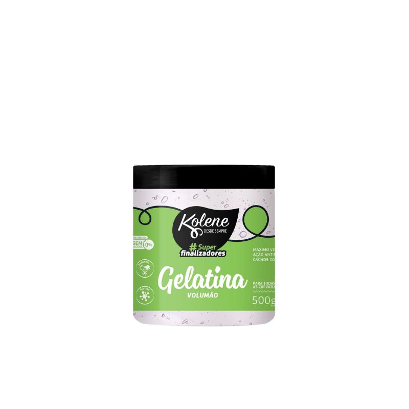 CREME MODELADOR KOLENE GELATINA VERDE 500G