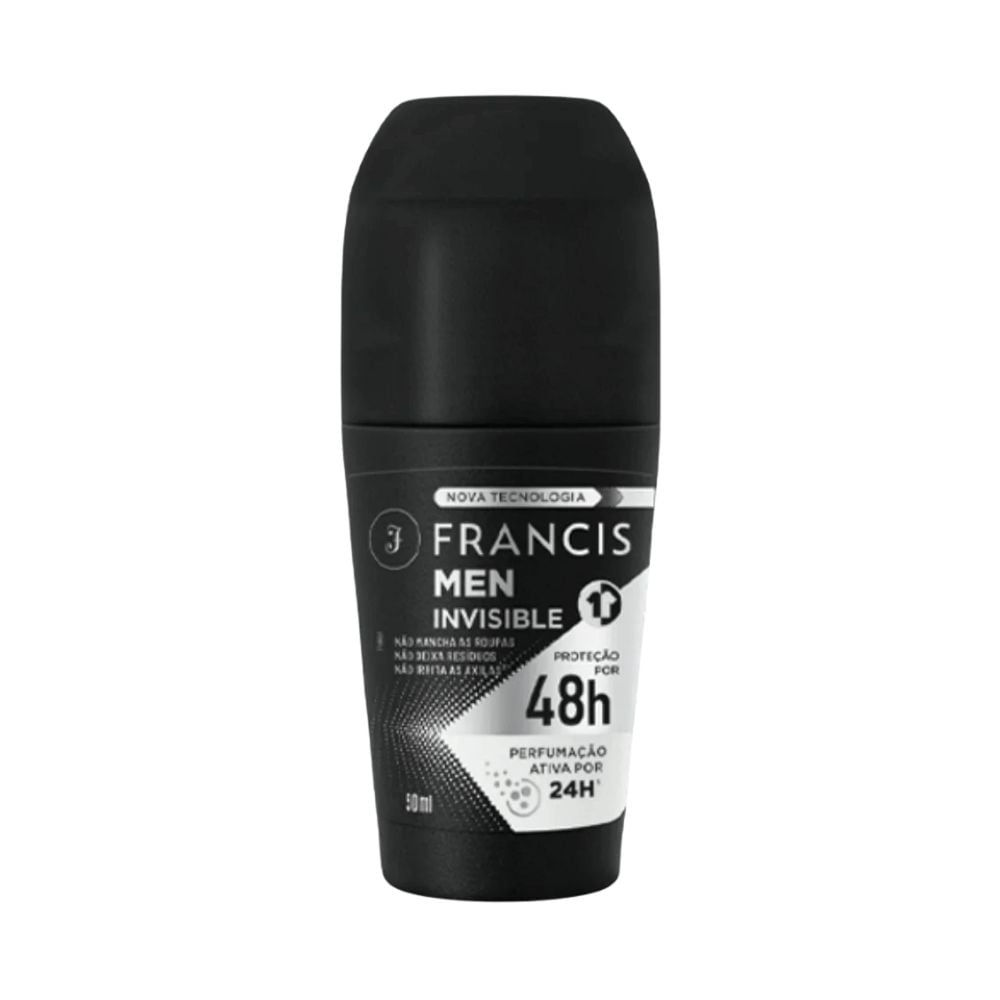 DESOD FRANCIS ROLL ON MEN BRANCO 50ML