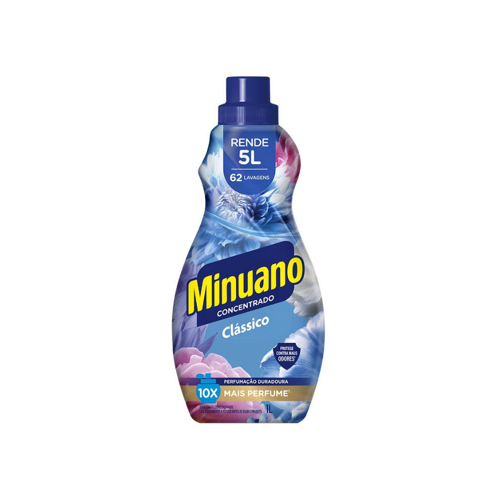 AMACIANTE MINUANO CONCENTRADO AZUL 1 LITRO