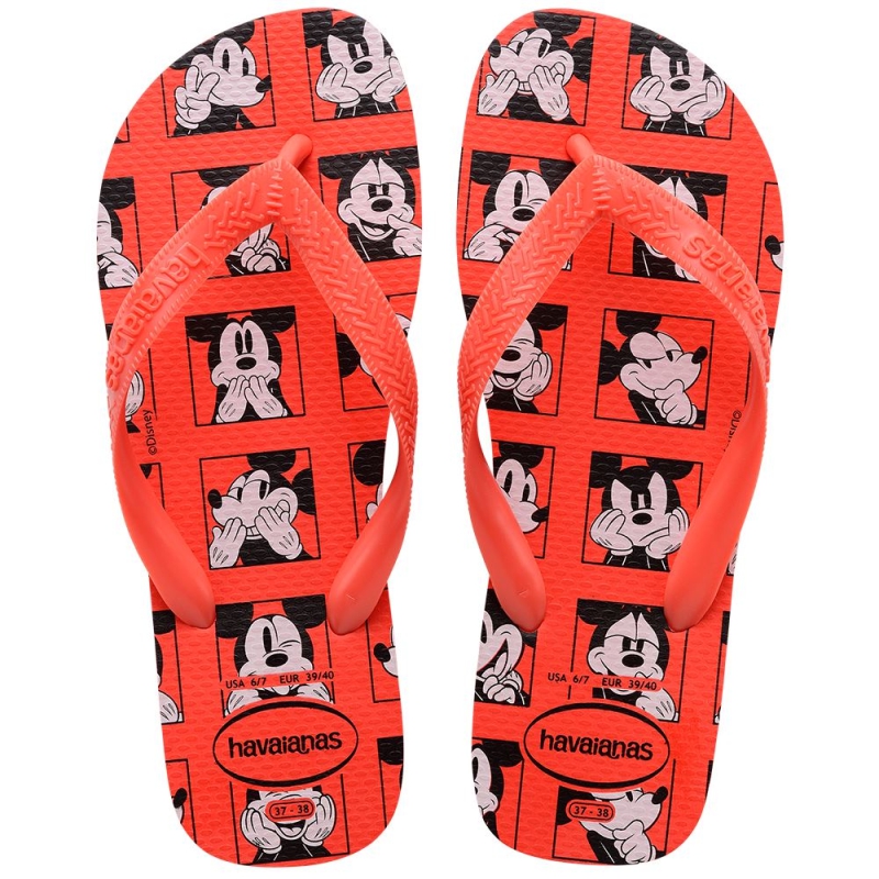 SAND HAV TOP DISNEY VERMELHO CRUSH 35/36