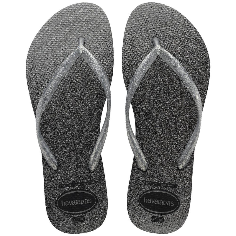 SANDALIA HAVAIANAS FEM SLIM GLOSS PTO 39/40