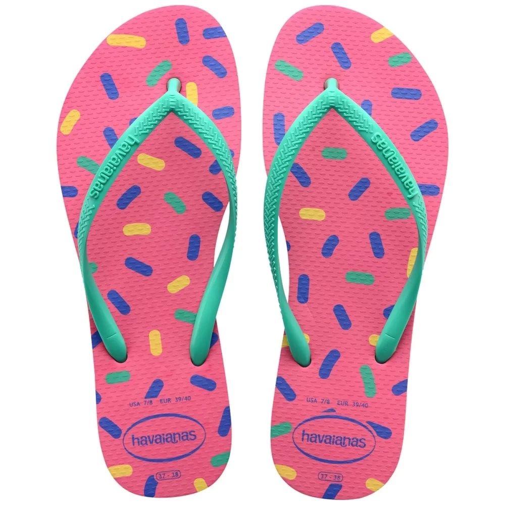 SANDALIA HAVAIANAS SLIM HARMONY CIBER PINK 39/40