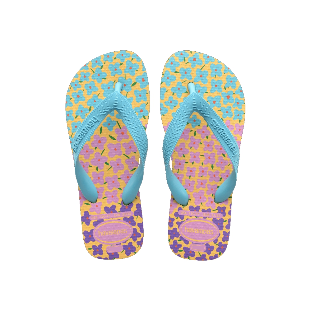 SANDALIA HAVAIANAS KIDS FLORES LAVANDA FRESH 33/34