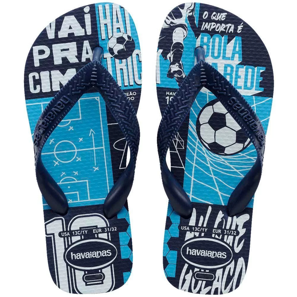 SANDALIA HAVAINAS KIDS ATHLETIC MARINHO 35/36