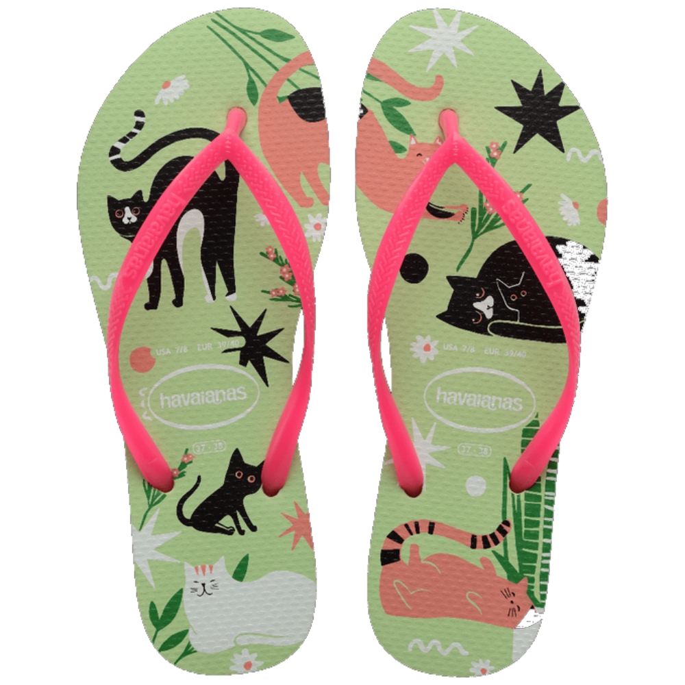 SANDALIA HAVAIANAS SLIM PETS CITRONELA 27/28