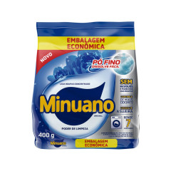 SABAO PO MINUANO MAXIMA LIMPEZA AZUL SACHE 400 GR