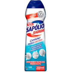 SAPOLIO RADIUM CREMOSO CLORO LEVE 300 PAGUE 250 ML