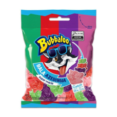 BALA BUBBALOO GOMA ZEDINHA CITRICA MIX 82,5GR